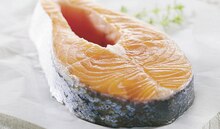 Darne de saumon - Géant Casino à Colombes Darne de saumon en promo chez Géant Casino Colombes à 14,99 €