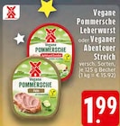 Vegane Pommersche Leberwurst Angebote bei EDEKA Wuppertal für 1,99 €