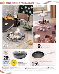 Offre Cuisine dans le catalogue E.Leclerc du moment à la page 4