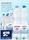 Aktuelles Mineralwasser Angebot bei Getränkewelt in Moers ab 5,99 €