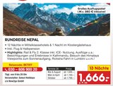 Aktuelles Rundreise Nepal Angebot bei Netto Marken-Discount in Essen ab 1.666,00 €