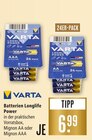 Longlife Power Mignon AA Angebote von Varta bei Marktkauf Hanau für 6,99 €