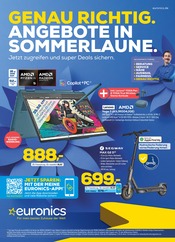 Computer im EURONICS Prospekt in Bamberg Aktueller EURONICS Prospekt mit Computer, "GENAU RICHTIG. ANGEBOTE IN SOMMERLAUNE.", Seite 1