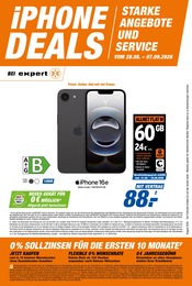 expert Prospekt für Bohmte mit 2 Seiten expert Prospekt für Bohmte: "iPHONE DEALS", 2 Seiten, 28.08.2026 - 07.09.2026