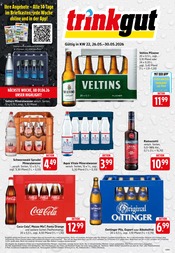Trinkgut Discounter Prospekt der aktuellen Woche mit 8 Seiten, gültig von 26.05.2026 bis 30.05.2026, in Bad Homburg und Umgebung Aktueller Trinkgut Discounter Prospekt in Bad Homburg und Umgebung, "Aktuelle Angebote" mit 8 Seiten, 26.05.2026 - 30.05.2026
