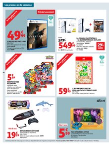 Promotion Jeux Vidéo dans le prospectus Auchan Hypermarché, valable du 19/05/2026 au 31/05/2026 Promo Jeux Vidéo dans le catalogue Auchan Hypermarché du moment à la page 58