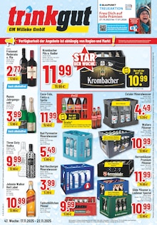 Sekt im aktuellen Trinkgut Prospekt (Salzgitter) Sekt im Trinkgut Prospekt "Aktuelle Angebote" mit 6 Seiten (Salzgitter)