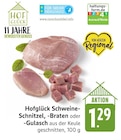 Schweine-Schnitzel bei EDEKA im Prospekt "" für 1,29 €