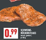 Aktuelle Steak Angebote bei Marktkauf in Osnabrück Aktuelles SCHWEINE-RÜCKENSTEAKS Angebot bei Marktkauf in Osnabrück ab 0,99 €