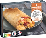 2 galettes légumes du soleil, mozzarella, poulet - PICARD en promo chez Picard 2 galettes légumes du soleil, mozzarella, poulet - PICARD dans le catalogue Picard