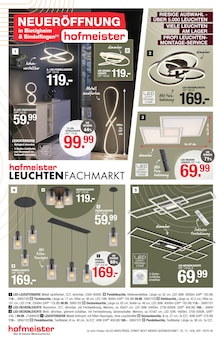 Gartenmöbel im hofmeister Prospekt "SONDERVERKAUF!" mit 23 Seiten (Stuttgart)