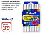 colorella duo Fasermaler bei GLOBUS im Prospekt "" für 3,99 €