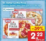 La Mia Pinsa Angebote von Dr. Oetker bei Netto Marken-Discount Freiberg für 2,22 €