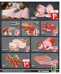 EDEKA Bauchspeck im Prospekt 