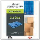 Bâche de protection 2x3m en promo chez Super U Toulon à 2,99 €