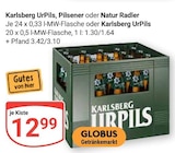 UrPils Angebote von Karlsberg bei GLOBUS Saarlouis für 12,99 €