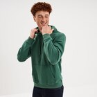 Sweat molleton à capuche hoodie vert menthe homme à 15,99 € dans le catalogue La Halle