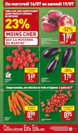 Prix et réduction Tomate Cerise dans le prospectus Aldi en cours Offre Tomate Cerise dans le catalogue Aldi du moment à la page 3