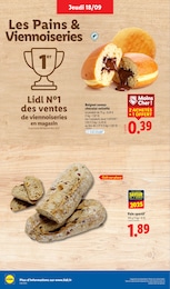 Prix et réduction Brioche dans le prospectus Lidl en cours Offre Brioche dans le catalogue Lidl du moment à la page 8