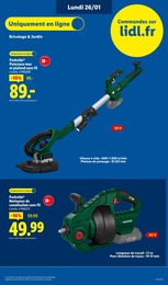 Offre Ponceuse dans le catalogue Lidl du moment à la page 71