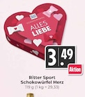 Aktuelles Schokowürfel Herz Angebot bei Hieber in Freiburg (Breisgau) ab 3,49 €