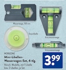 Mini-Libellen-Wasserwagen-Set, 4-tlg. Angebote von WORKZONE bei ALDI SÜD Heidelberg für 3,99 €