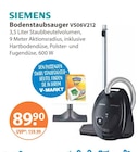 Bodenstaubsauger VS06V212 von Siemens im aktuellen V-Markt Prospekt für 89,90 €