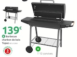 Barbecue charbon de bois Topaz - Inventiv - Mr. Bricolage à Rennes Barbecue charbon de bois Topaz - Inventiv en promo chez Mr. Bricolage Rennes à 139,00 €