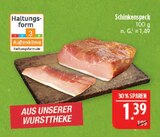 Schinkenspeck im Angebot bei Marktkauf in Altenburg Schinkenspeck Angebote bei Marktkauf Altenburg für 1,39 €