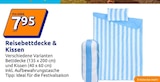 Reisebettdecke & Kissen Angebote bei Action Goslar für 7,95 €