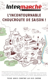 Catalogue Intermarché à Saint-Louis, avec 8 pages Prospectus Intermarché à Saint-Louis, "L'INCONTOURNABLE CHOUCROUTE DE SAISON !", 8 pages, 30/09/2025 - 05/10/2025