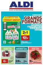 Catalogue Aldi "Grands formats : pour le soin de votre linge ou celui de votre budget ?", 24 pages, à Quincy-sous-Sénart, 11/02/2020 - 17/02/2020 Prospectus Aldi "Grands formats : pour le soin de votre linge ou celui de votre budget ?", 24 pages, à Quincy-sous-Sénart, 11/02/2020 - 17/02/2020