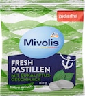 Pastillen, Fresh Eukalyptus, zuckerfrei von Mivolis im aktuellen dm-drogerie markt Prospekt für 0,55 €