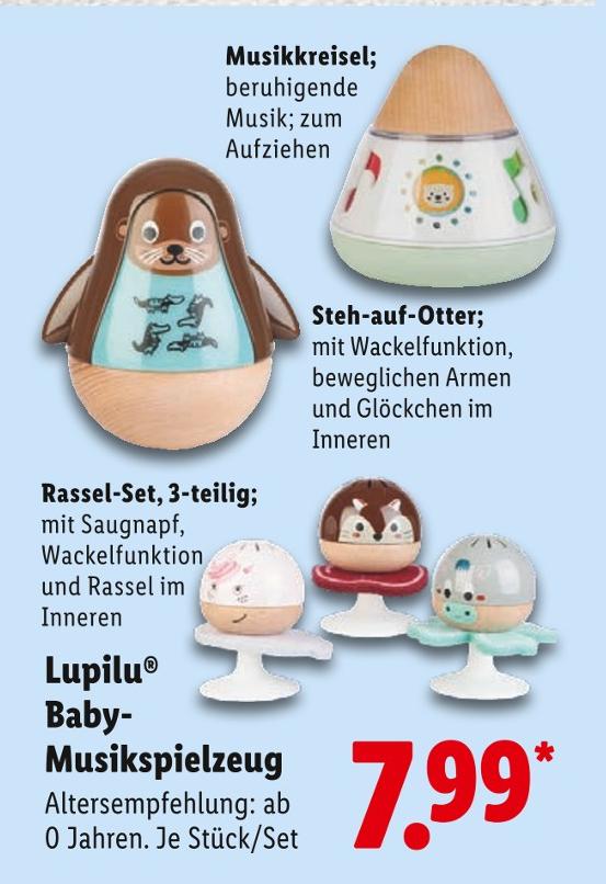 Rassel-Set, 3-teilig