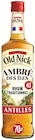 Rhum traditionnel ambré des iles - OLD NICK en promo chez Colruyt Colmar