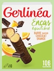 Barre Encas Équilibré Chocolat Orange - Gerlinéa dans le catalogue Intermarché Super