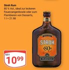 Stroh Rum Angebote von Stroh bei GLOBUS Mannheim für 10,99 €