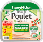 Auchan Hypermarché Serris - Promo BLANC DE POULET HALAL FLEURY MICHON Promo BLANC DE POULET HALAL FLEURY MICHON à 4,99 € dans le catalogue Auchan Hypermarché à Serris