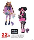 Poupée Monster High - Monster High dans le catalogue Hyper U