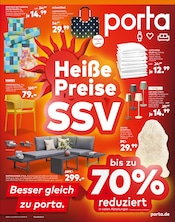 porta Möbel Möbel & Einrichtung Prospekt der aktuellen Woche mit 8 Seiten, gültig von 13.07.2025 bis 26.07.2025, in Wehrheim und Umgebung Aktueller porta Möbel Möbel & Einrichtung Prospekt in Wehrheim und Umgebung, "Besser gleich zu porta." mit 8 Seiten, 13.07.2025 - 26.07.2025