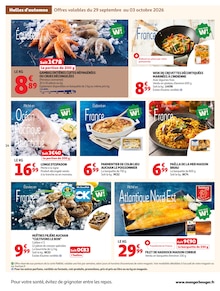 Promotion Crustacés dans le prospectus Auchan Hypermarché, valable du 29/09/2026 au 11/10/2026 Promo Crustacés dans le catalogue Auchan Hypermarché du moment à la page 16