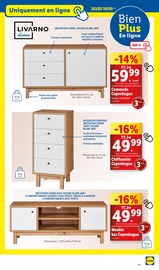 Commode Angebote im Prospekt "Le vrai prix des bonnes choses" von Lidl auf Seite 21