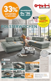 Opti-Wohnwelt Prospekt: "Polsterwochen", 18 Seiten, 26.09.2025 - 25.10.2025