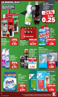 Vollwaschmittel im Kaufland Prospekt "Hier bin ich richtig" mit 76 Seiten (Frankfurt (Main))