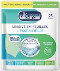 Lessive en feuilles magiques - DR BECKMANN en promo chez Super U Mulhouse à 1,46 €