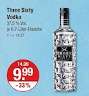 Vodka von Three Sixty im aktuellen V-Markt Prospekt