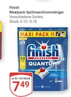 Aktuelle Geschirrspüler Angebote bei GLOBUS in Jena Aktuelles Maxipack Spülmaschinenreiniger Angebot bei GLOBUS in Jena ab 7,49 €