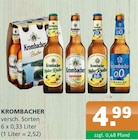 KROMBACHER im Angebot bei Getränke A-Z in Neubrandenburg KROMBACHER Angebote von Krombacher bei Getränke A-Z Neubrandenburg für 4,99 €