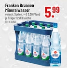 Mineralwasser von Franken Brunnen im aktuellen Trinkgut Prospekt für 5,99 €