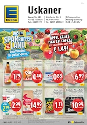 Aktueller EDEKA Discounter Prospekt in Horstmar und Umgebung, "Aktuelle Angebote" mit 24 Seiten, 06.10.2025 - 11.10.2025